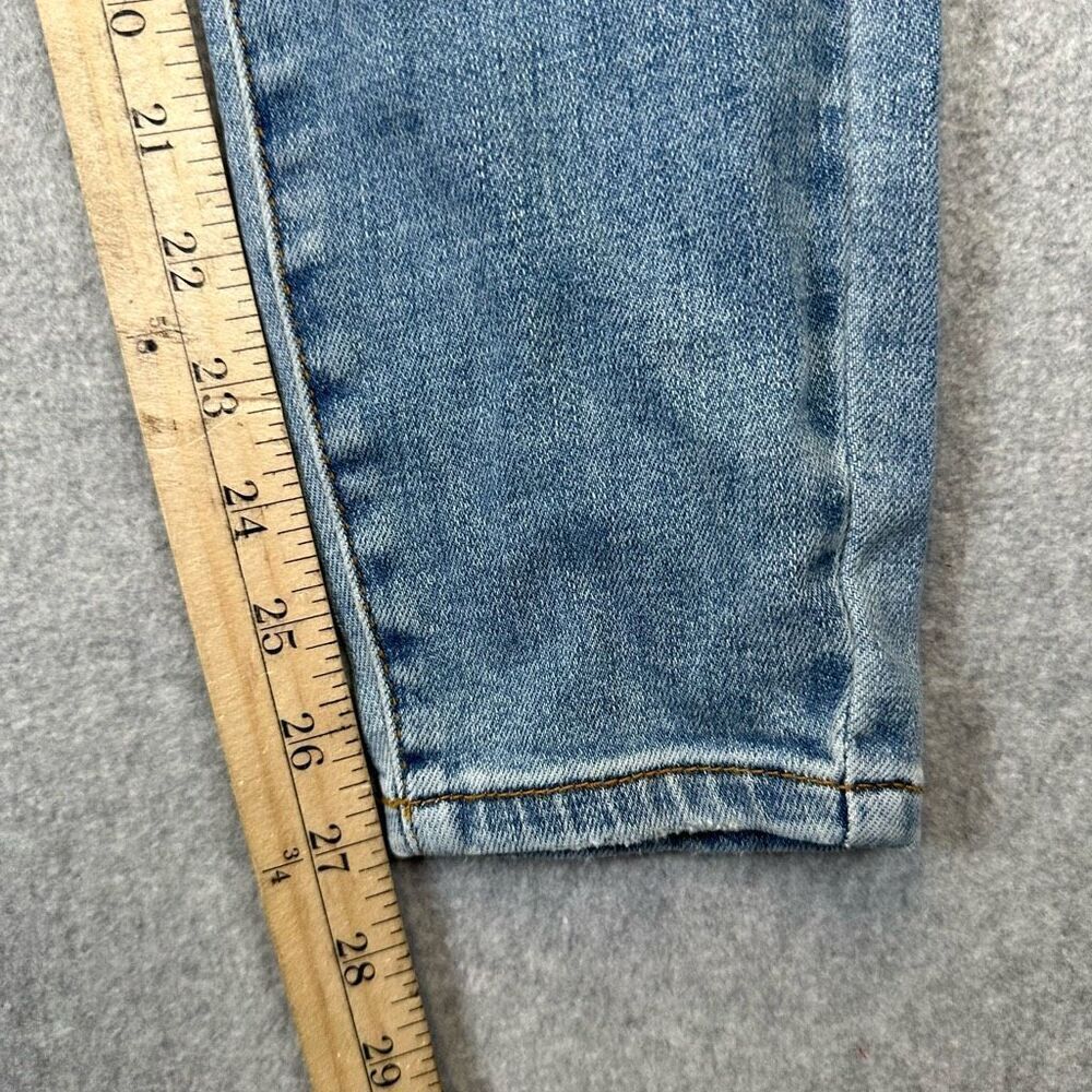 Judy Blue Women’s Size 27 Control Top Skinny Jeans Medium Wash Denim Distressed - Picture 10 of 11